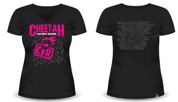 CFR Womens Pow Tour T-Shirt - Cheetah Factory Racing