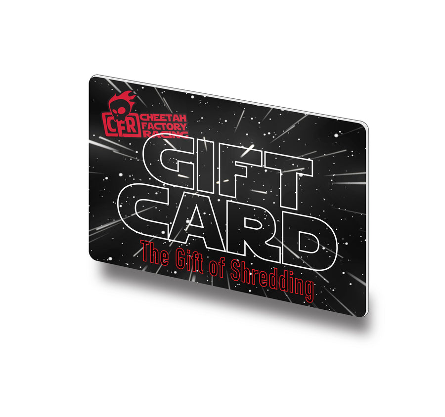 Cheetah Factory Racing Gift Card - Cheetah Factory Racing