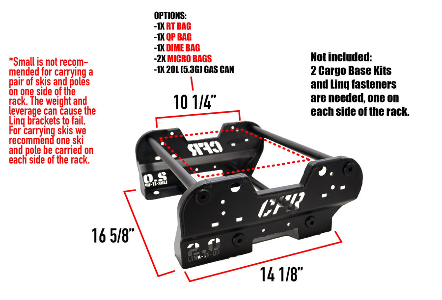 Link-it-Up 2.0 Snowmobile Rack - Cheetah Factory Racing