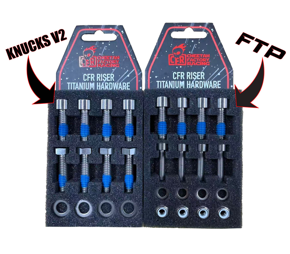 Titanium Hardware Kit for CFR Risers